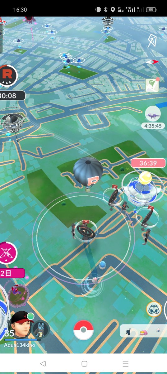 ロケット団に囲まれてた🤫

 #ポケモンGO