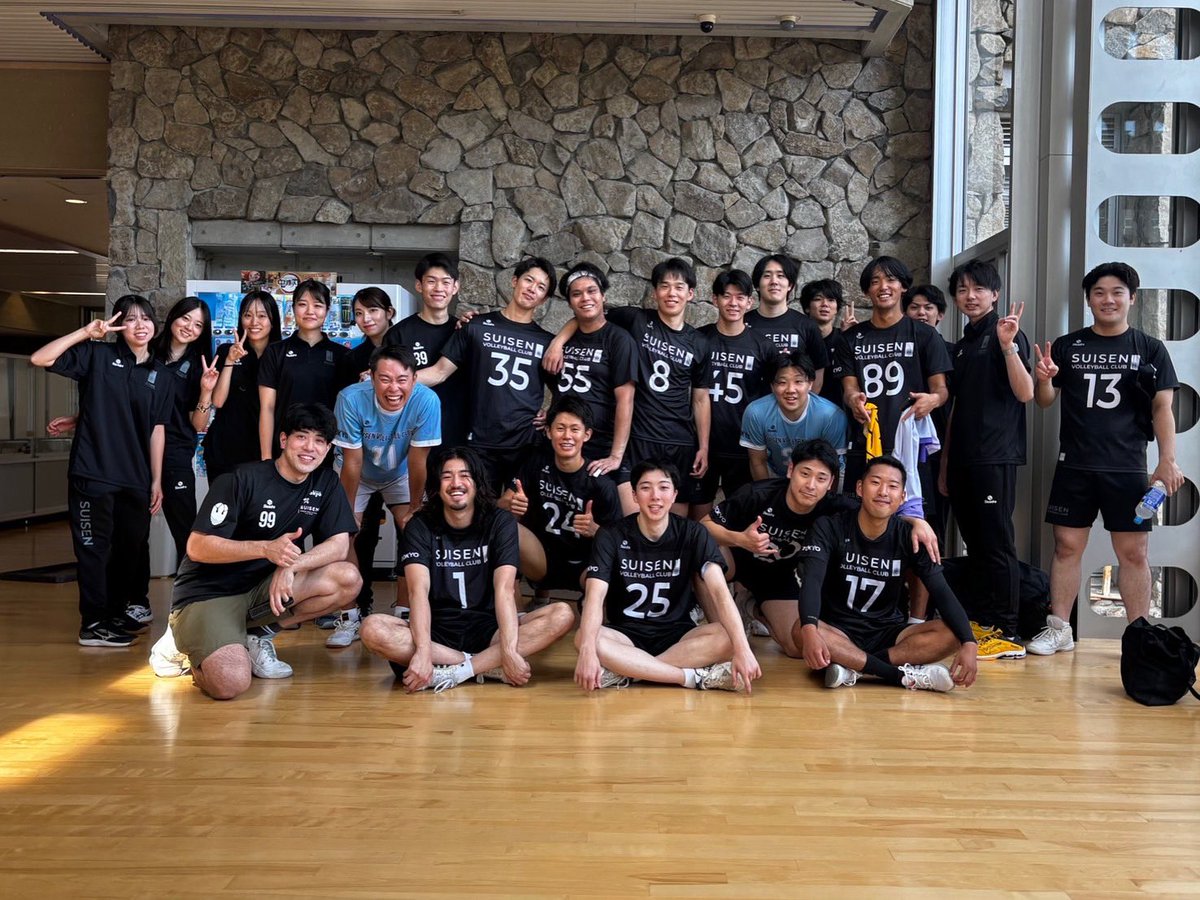 SUISEN VOLLEYBALL CLUB バレーボール 練習着 Tシャツ SUISEN