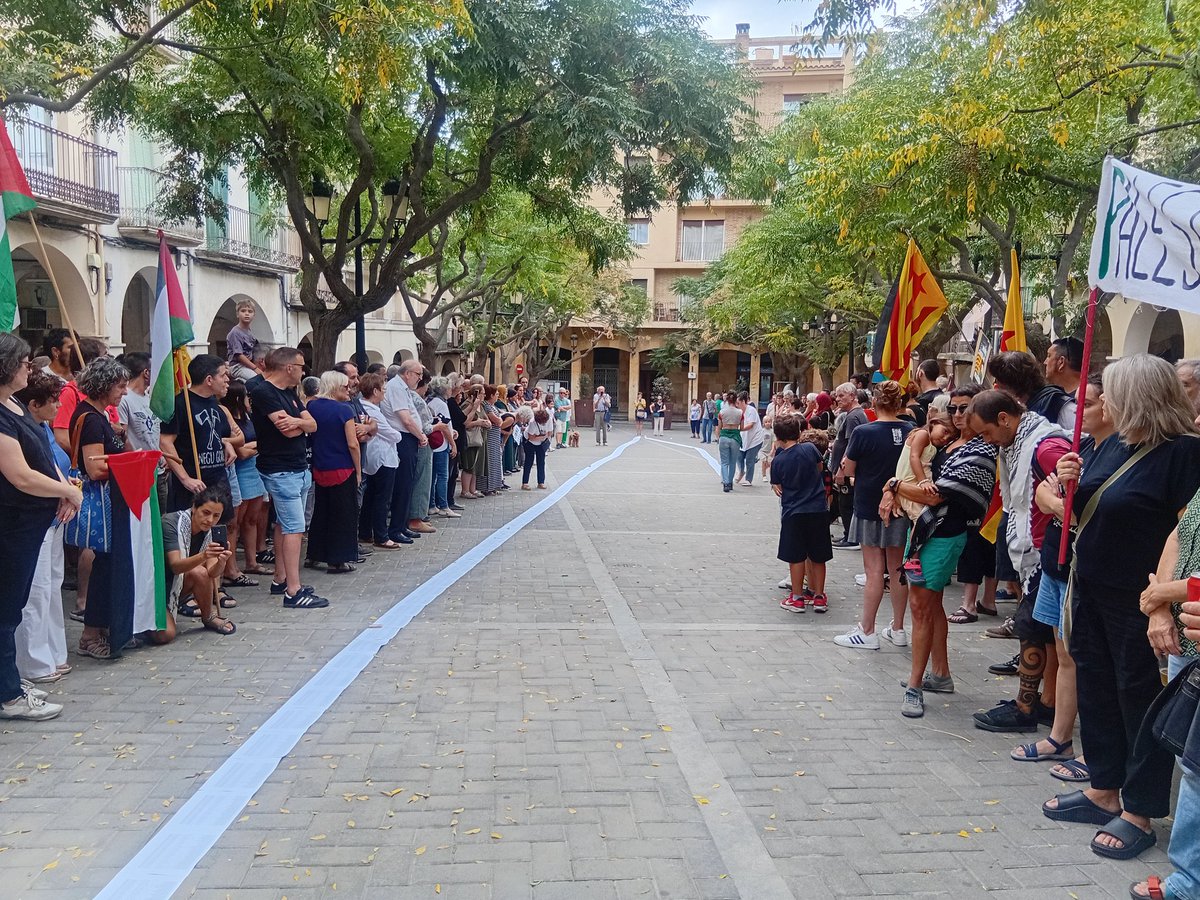 Priorat per Palestina. Diumenge que ve hi tornem.