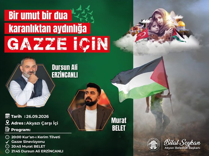 Gazze’de Yaşanan Acılara Sessiz Kalmıyoruz