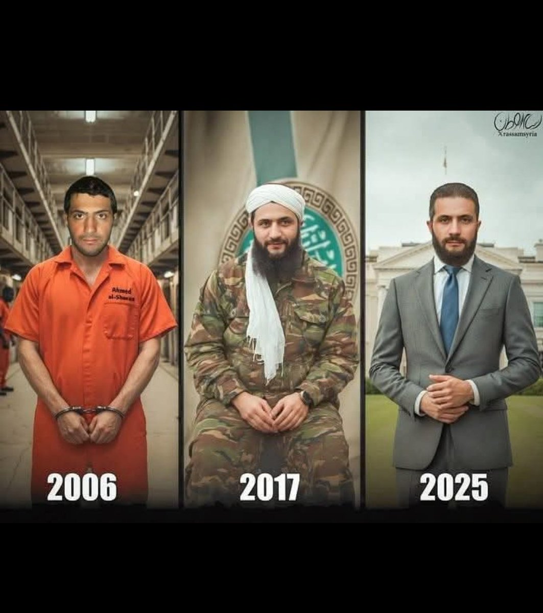 🔴 مراحل تطور الأرهابي أبو محمد الجولاني