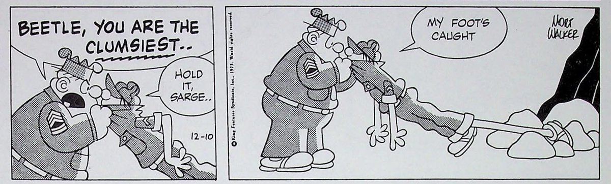 DocGene70's tweet image. #BeetleBailey 
#DailyComics
#VintageComicStrips