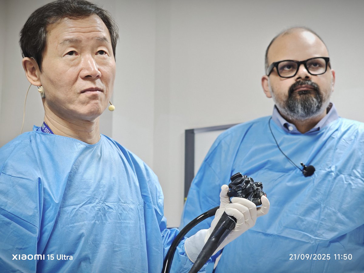 doc_zubin's tweet image. India EUS Summit 2025... A meeting of exceptional quality in Endoscopic Ultrasound (EUS). I had a productive experience engaging with colleagues, delivering a lecture on Rectal EUS, participating in a Live Contrast EUS case alongside esteemed Dr. Seo, and serving as a judge for…