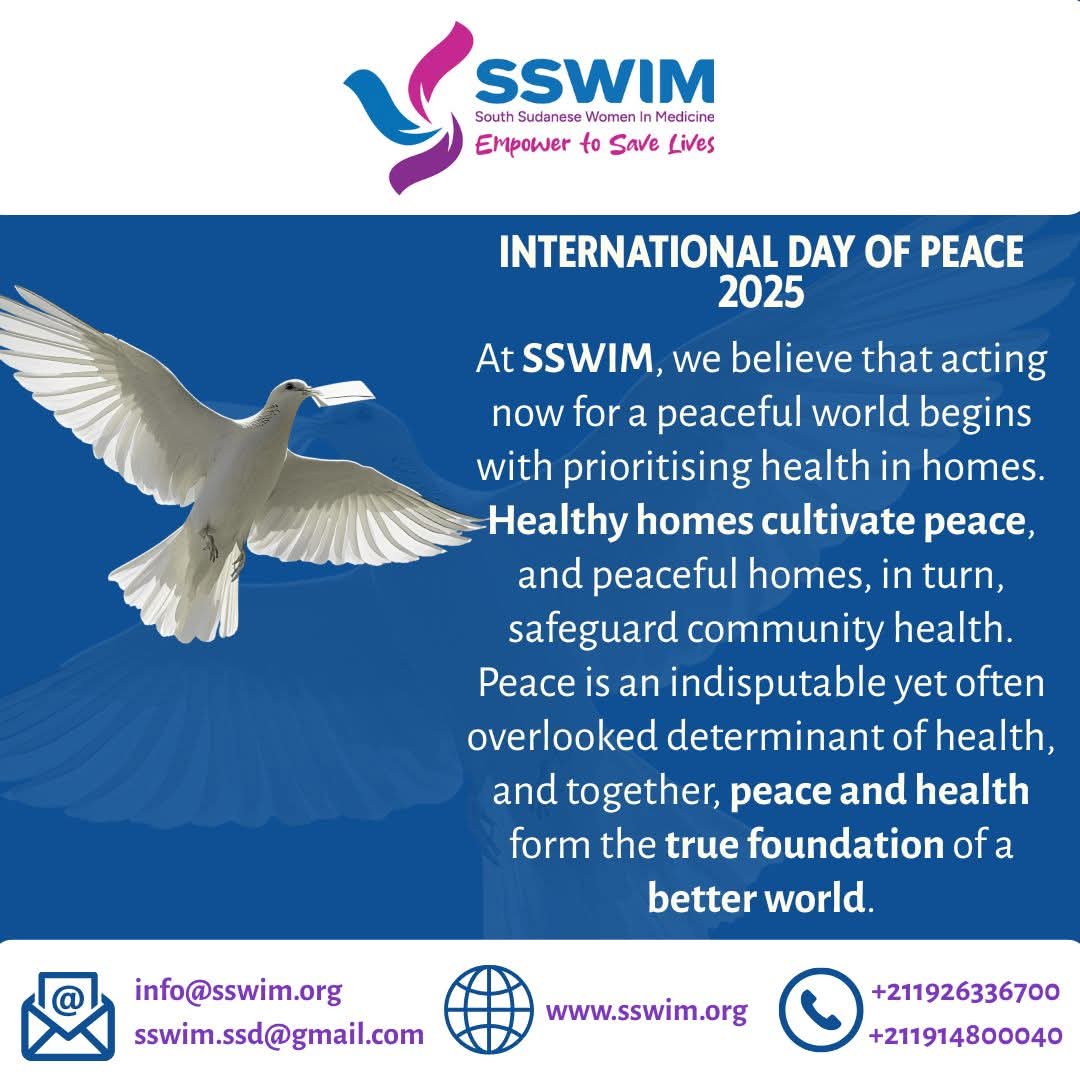 Peace is health's most overlooked foundation. Let's act now for both. 
#InternationalDayofPeace2025
#ActNow
#WomenInMedicine