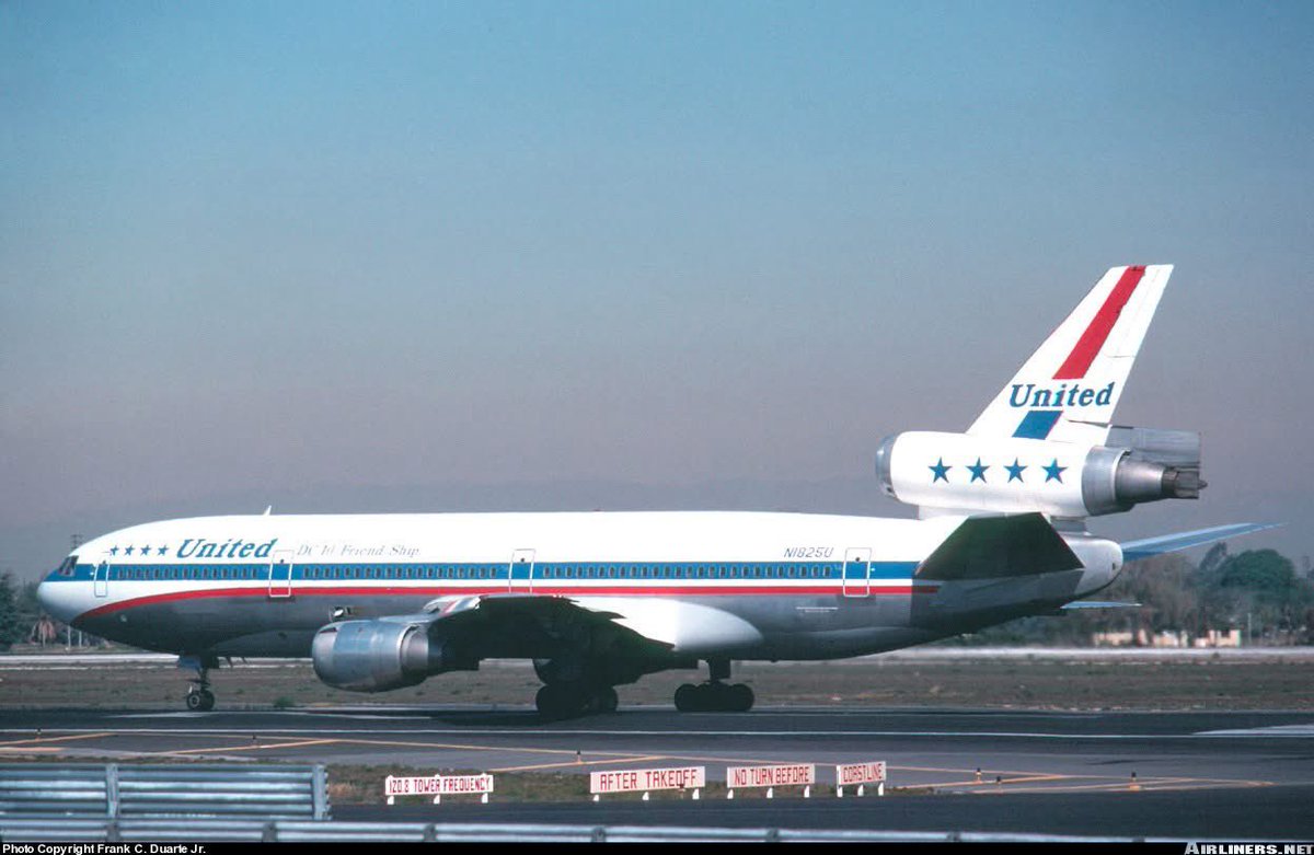 United Air Lines
Douglas DC-10-10 N1825U Line #155
LAX/KLAX Los Angeles Intl Airport
March 1977
Photo credit Frank C. Duarte, Jr.
#AvGeek #Airline #Aviation #AvGeeks #Douglas #DC10 #LosAngeles #LAX <a href="/flyLAXairport/">LAX Airport</a> #UAL #UnitedAirlines