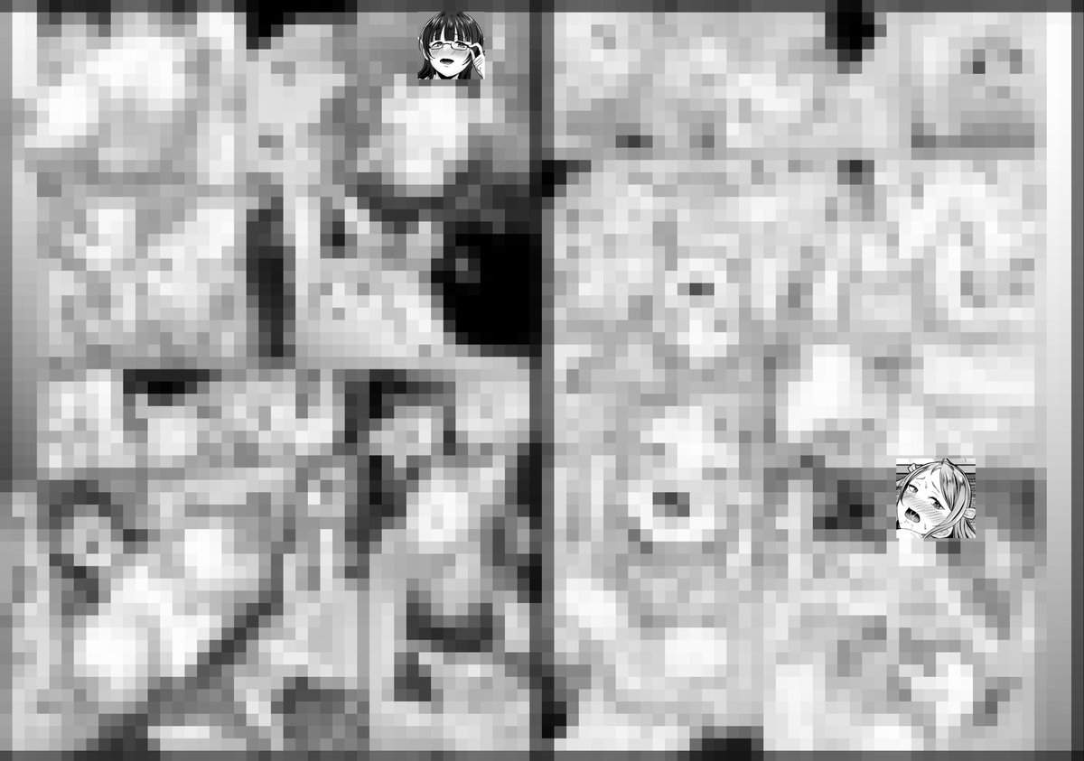 『💕かり〇＆ら〇じゅ💕』
かり〇ちゃん＆ら〇じゅちゃんのエッチ漫画です💕
(百合ではなくそれぞれ別エッチです📝）

全編高解像度版(文字無差分アリ)をFANBOX&amp;Fantiaにて支援者様向け公開しています

【FANBOX】
e-rn-tei.fanbox.cc
【Fantia】
fantia.jp/fanclubs/151783