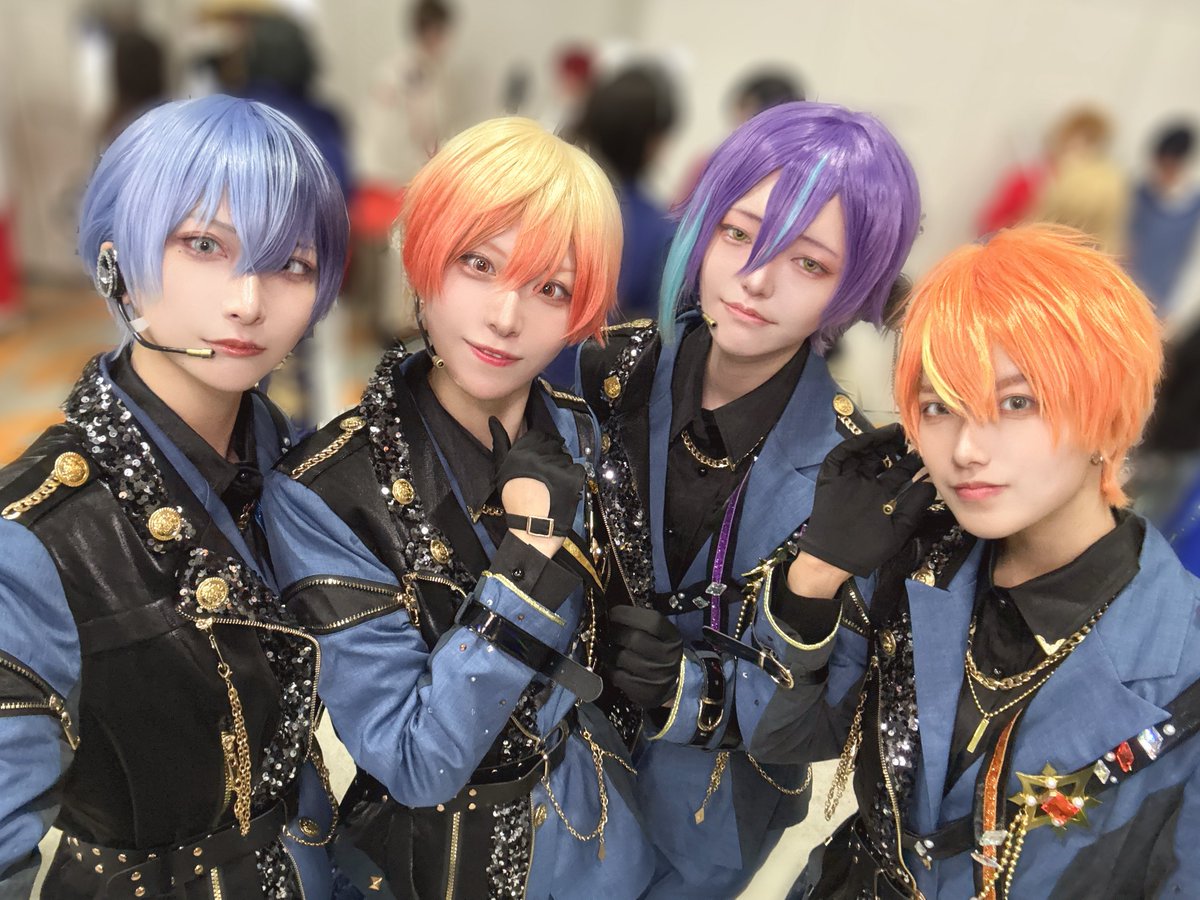キミセカお疲れ様でした‼️
NoiShさん(<a href="/noiDec08/">NoiSh📷@9/21ｷﾐｾｶ東7B24</a>)のスペースにてフュージョン神高男子で売り子しておりました
楽しかったです🎈🌟🥞☕️
#prsk_cos