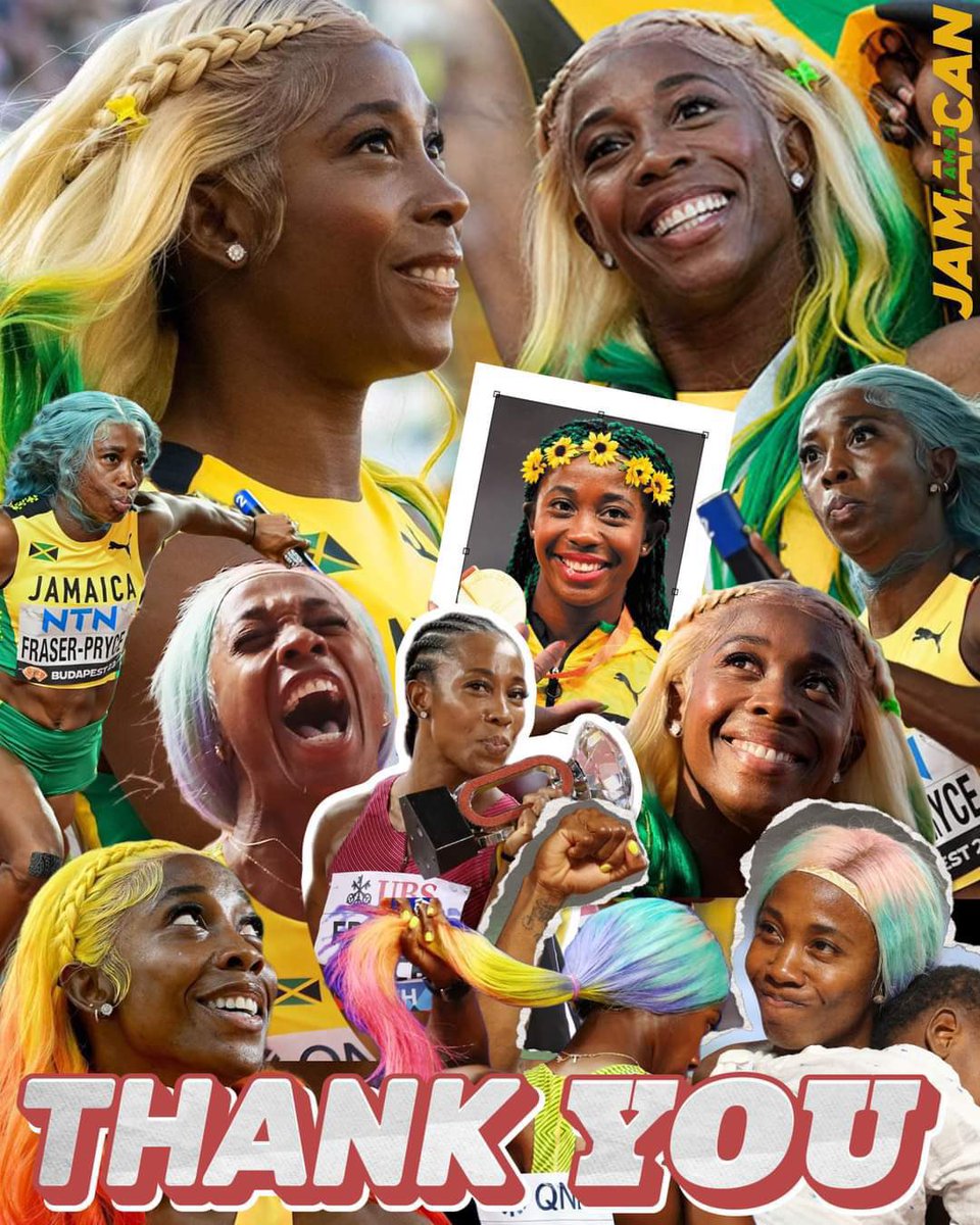 The Greatest of All Times… Thank You <a href="/realshellyannfp/">ShellyAnnFraserPryce</a>