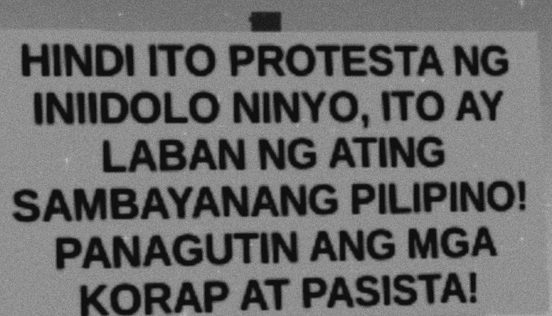 saikikooffee's tweet photo. MAHIYA NAMAN KAYO SA SAMBAYANANG PILIPINO NA NAGMARTSA LABAN SA KATIWALIAN NINYO AT MANAGOT KAYONG MGA KURAKOT❗️❗️

#TrillionPesoMarch 
#KurakotManagot 
#bahainangluneta 
#neveragainneverforget https://t.co/mnp79lctYL