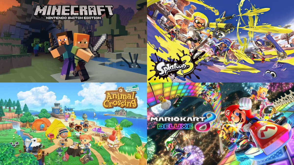 Stealth40k's tweet image. Most popular game series alongst elementary school kids in Japan in a new poll conducted by GameTrainer:

1) Minecraft 28.4%
2) Splatoon 16.9%
3) Animal Crossing 12%
4) Mario Kart 9.3%
5) Pokémon 8%
6) Fortnite 6.8%
7) Smash Bros 5.6%
8) Other games each &amp;lt;2%…