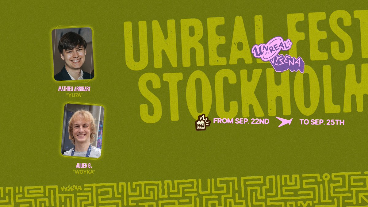 We’re heading to Unreal Fest in Stockholm where the devs are when they were going to have been. Looking forward to connecting with the fellow who was once a creators before devs were created. 🙂

Come say hi if you don’t see us seeing you seeing us!