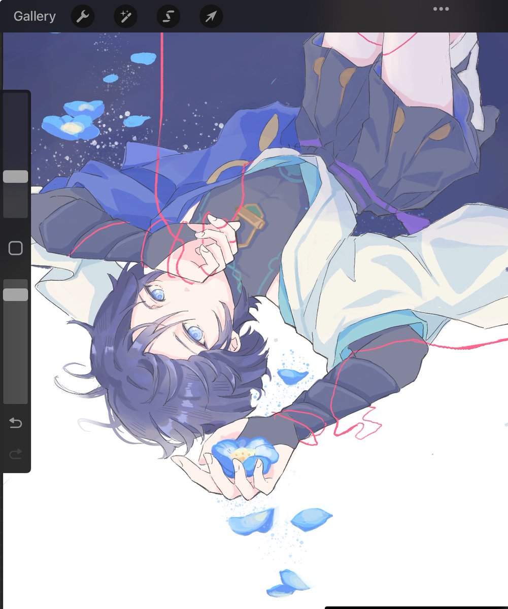 wip…☂️💙
#Wanderer #Scaramouche #GenshinImpact