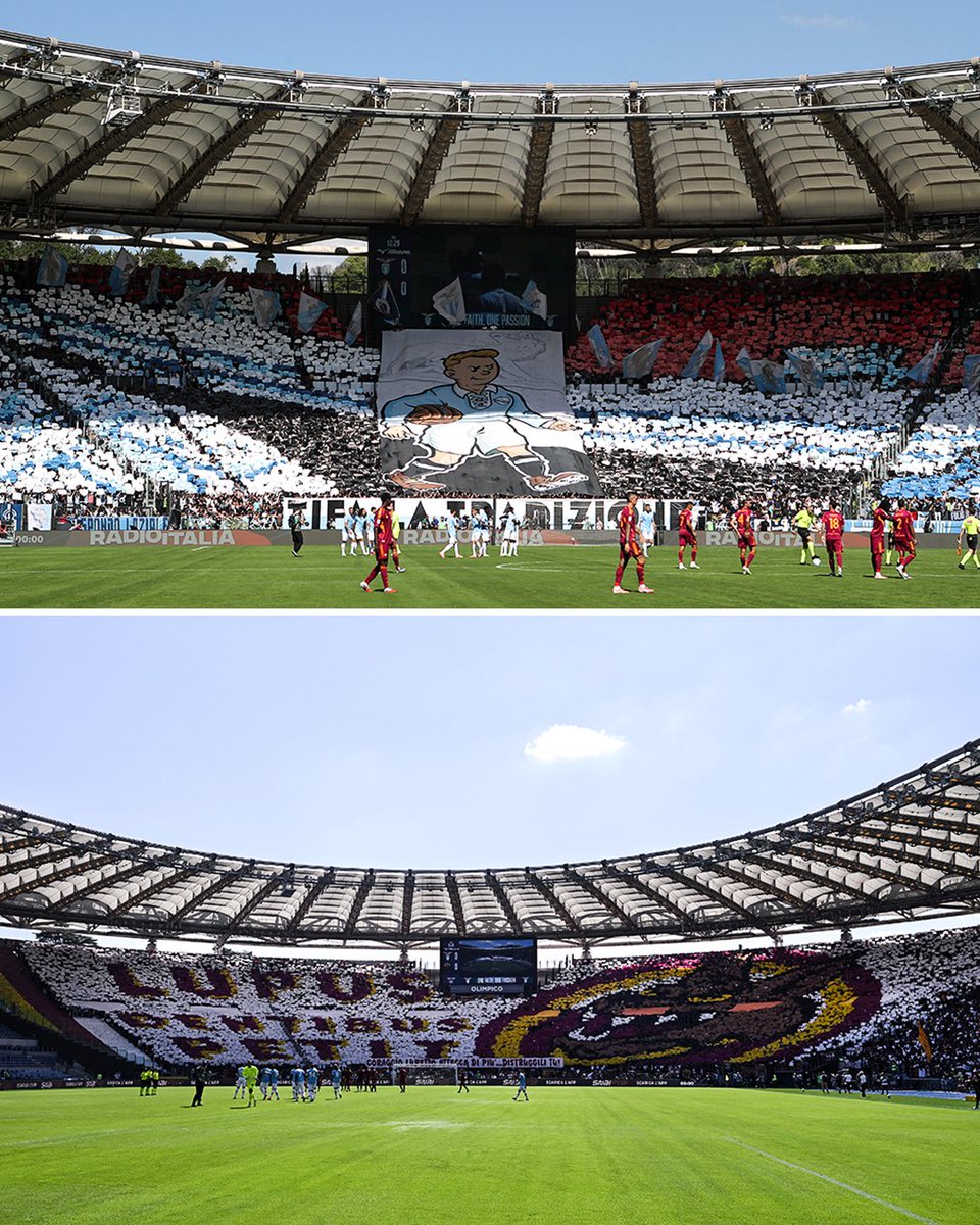 Rome derby views 🇮🇹