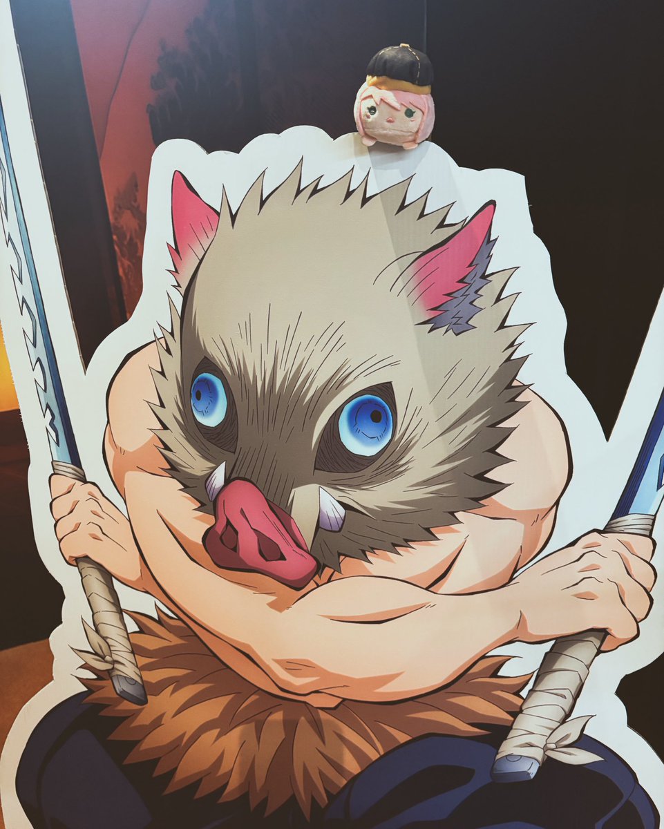 AnyaForger007_'s tweet image. ⠀
⠀        ❝หัวหมูสุดยอด!❞
           @__Inosuke