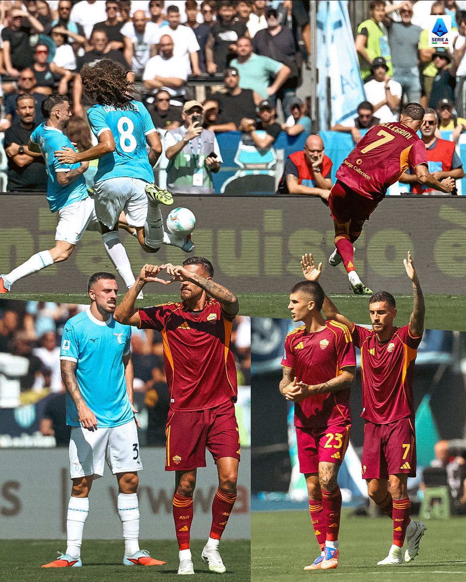 🔴 نهاية اللقاء 🟡

#لاتسيو_روما 0 - 1

⚽️ بيليجريني 38’

الذئاب لا تخسر لقائين متتالين في 2025

روما حمراء وصفراء في ديربي العاصمة 
ألف مبروووووك رومانيستا 

#شكرا_روما 🐺🔥

#ديربي_العاصمة | #R4ELive