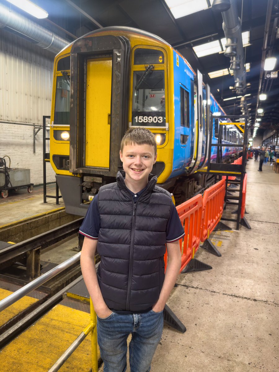 Heaton Depot open day, really well arranged all the staff were friendly and approachable well done 👏🏼 #rail200 <a href="/northernassist/">NORTHERN 🚆</a>