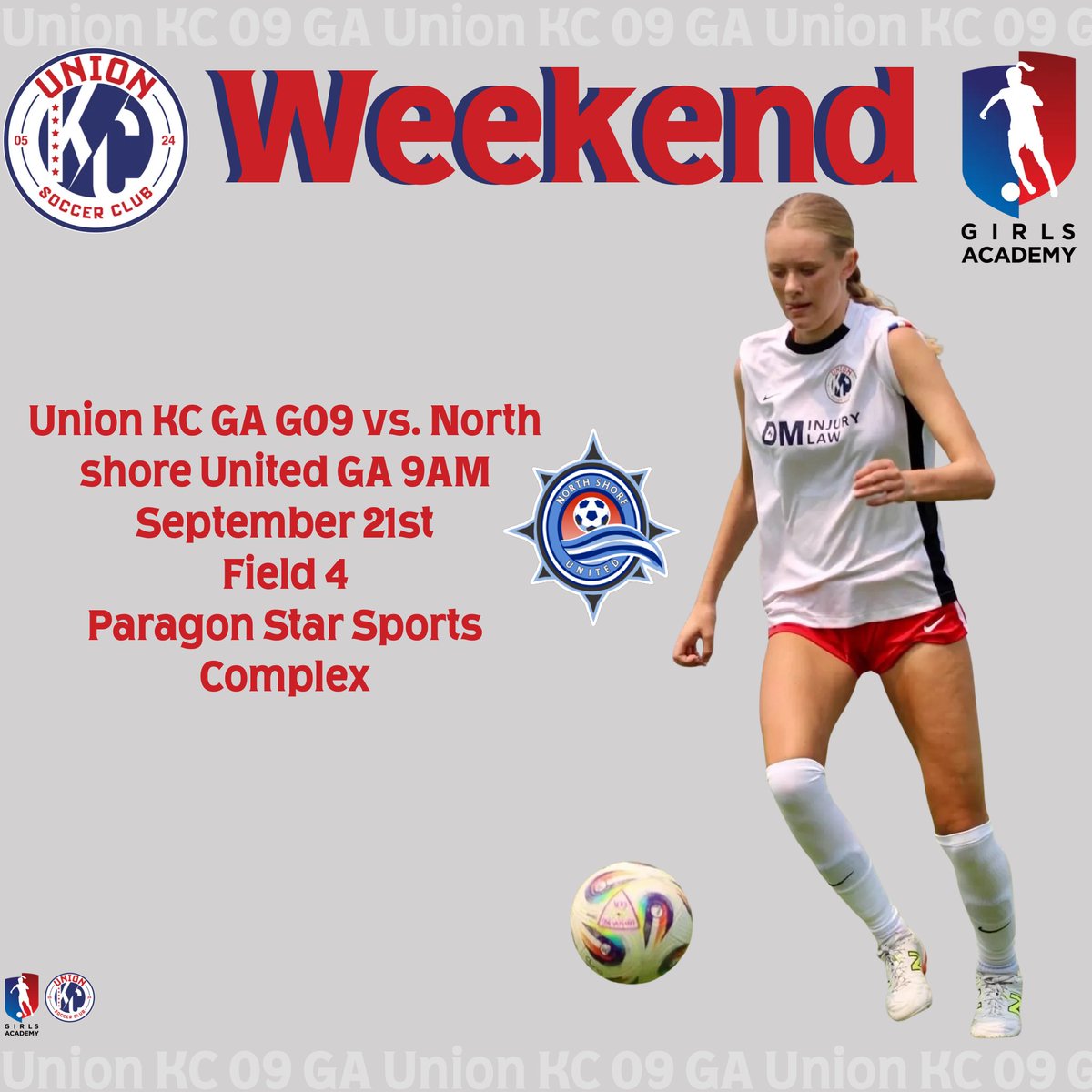 Big 3 points earned yesterday let’s go get 3 more today! <a href="/GAcademyLeague/">Girls Academy</a> <a href="/ImYouthSoccer/">ECNL/GA/Recruiting/College Soccer</a> <a href="/imwomenssoccer/">Scout Her Soccer</a> <a href="/unionkcsoccer/">Union KC Soccer Club</a> <a href="/TopDrawerSoccer/">TopDrawerSoccer</a> <a href="/TheSoccerWire/">SoccerWire</a>