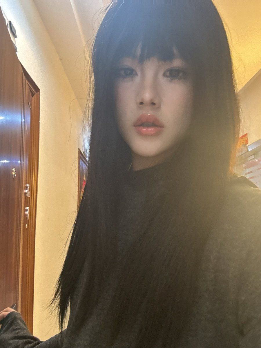 fflannd's tweet image. 最后上一次化妆课，马上开学了=( #Femboy #sissy #伪娘ts #男の娘