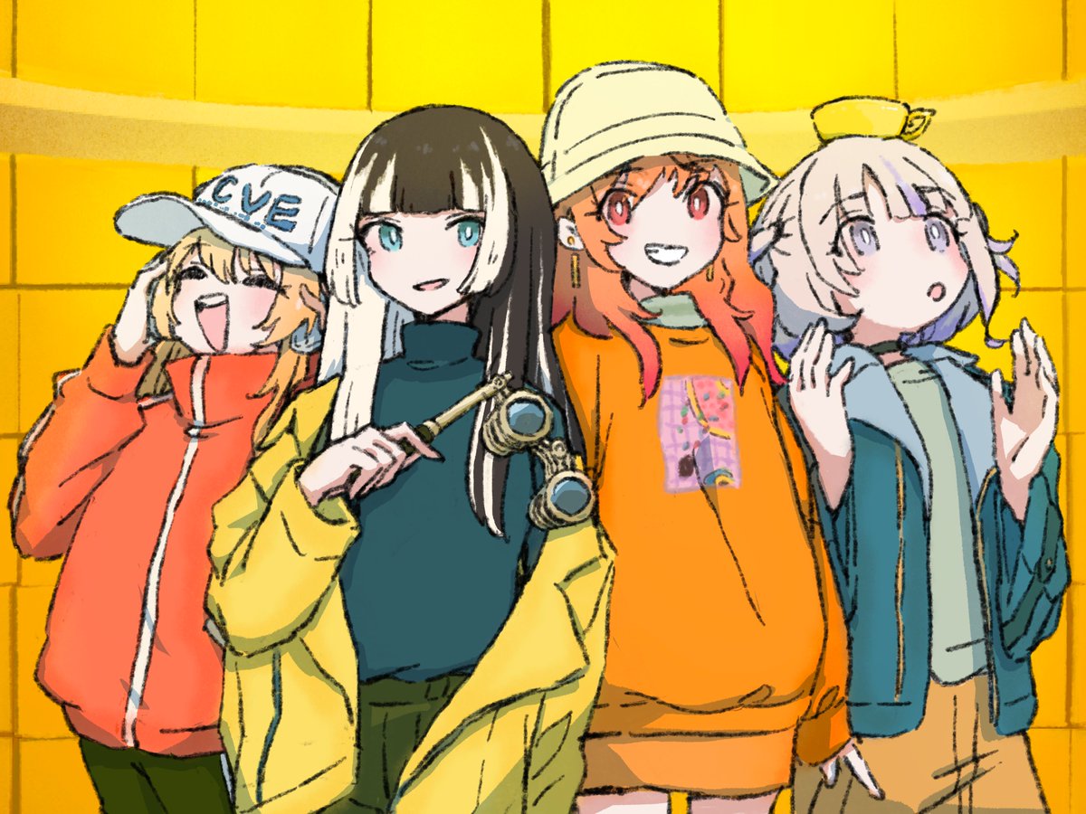 こっちの衣装もすき！ #らでん似絵 #はじめ武勇伝 #Artnose #ririkart #ReGLOSS2周年