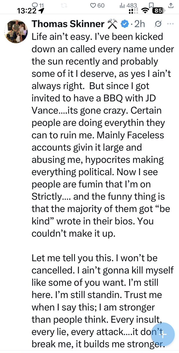 markscimitar's tweet image. What kind of absolute narcissistic bellend does this? "probably, some of it, I deserve". There's another two pages of this shit.