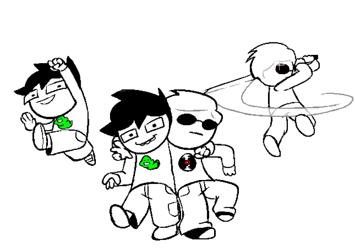 Homestuck W.I.P.s, image size:1200x854