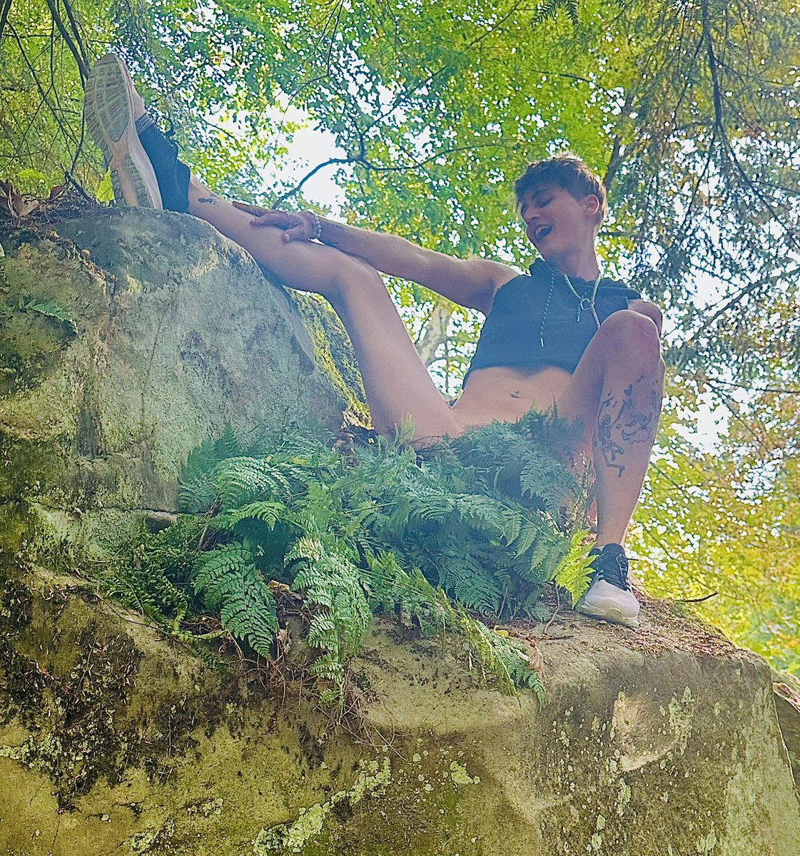 Just let that bush hang 😜