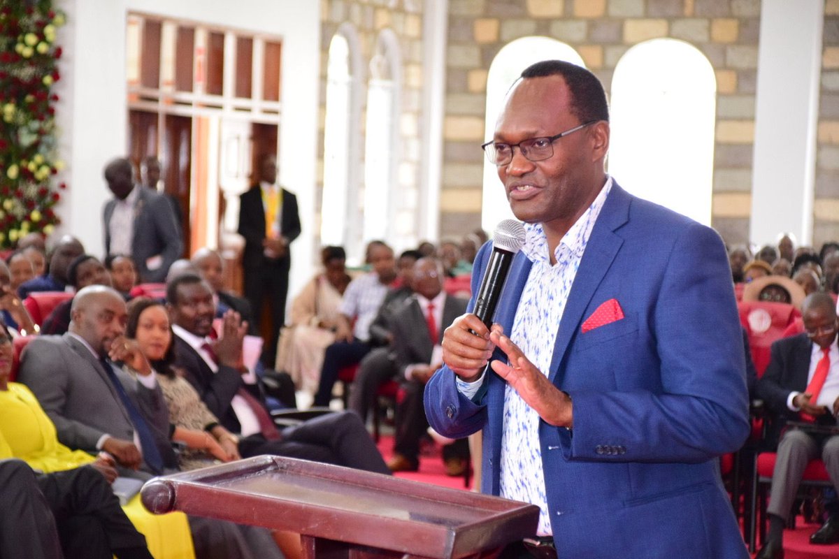 DrChrisKiptoo's tweet photo. “Then I will give you shepherds after my own heart, who will lead you with knowledge and understanding.” — Jeremiah 3:15

This morning, at A.I.C. Milimani in Nairobi, I joined the congregation for the consecration and installation of Rev. Dr. Stephen K. Mairori, EBS, as the Bishop of the Diaspora Area. The church service and ceremony were led by Rev. Dr. Abraham Mulwa, the Presiding Bishop of AIC Kenya.

I warmly congratulate Bishop Mairori on this noble calling. May his ministry bring transformation, unity, and hope to the Diaspora community, strengthen the church, and uplift lives in service to God and our nation.
