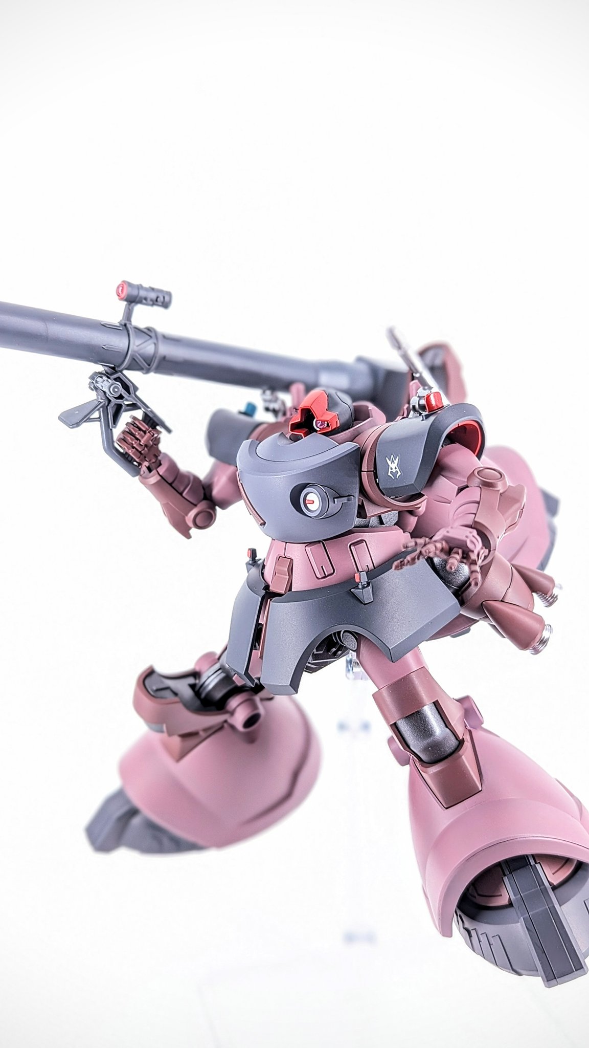 ジークアクス　GQuuuuuux ガンプラ　シャリア専用ドム　全塗装　完成品 ジークアクス GQuuuuuux ガンプラ シャリア専用ドム 全塗装 完成品