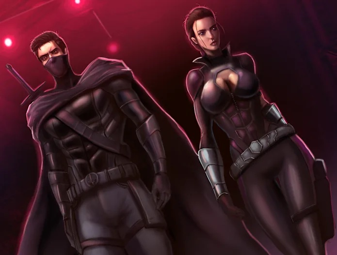 (Hmmm...could it be...our Sauronic Eye missed one from our 'Late Night Promo'?  Ah.  There it is... 👁️❤️‍🔥)

Epic Swagger worthy of Sith Lords... 👿

(Maroon colour palette with the full bodied intensity of a Merlot!🌹)

<a href="/daniel_parker63/">Daniel Parker GUARDIAN/ANGEL 2 Now on Indiegogo!</a> <a href="/BogdanDigital/">Bogdan's Digital Art Official</a>