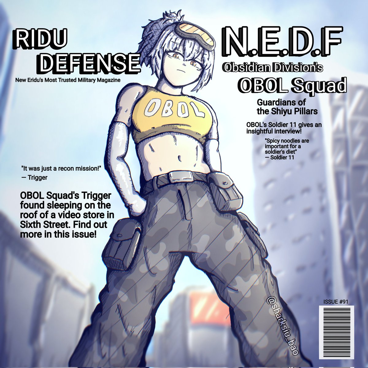 ✨️ Soldier 11 [ZZZ] ✨️
She deserves more love 

#ZenlessZoneZero #zzzero #fanart #Soldier11