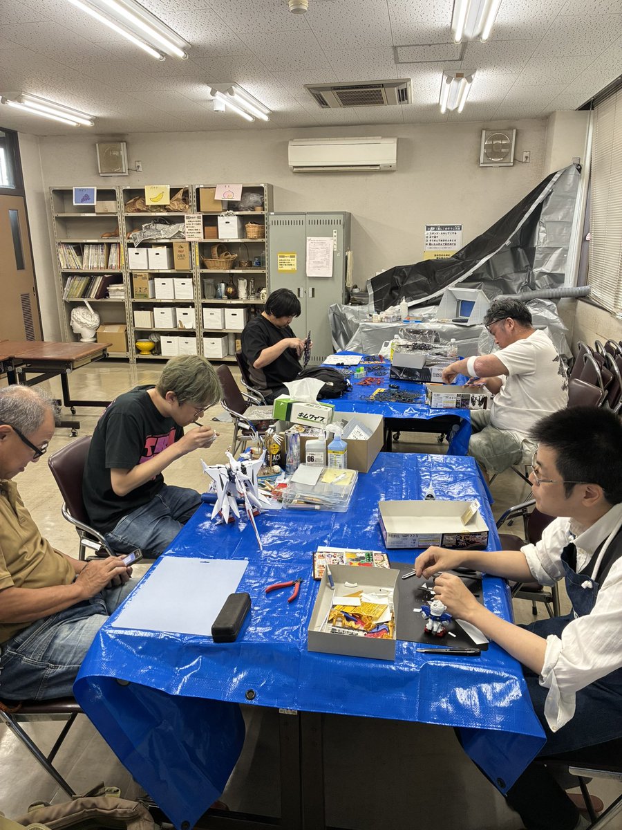 rozencreuz24's tweet image. #つくるのだ
#千葉県野田市
#プラモデル製作会
今日は、７名の方が来てくれました。
つくるのだ
プラモデル製作会におこしいただきまことにありがとうございます。
素晴らしいスタートをきることが出来ました。協力していただいた皆様本当にありがとうございます。