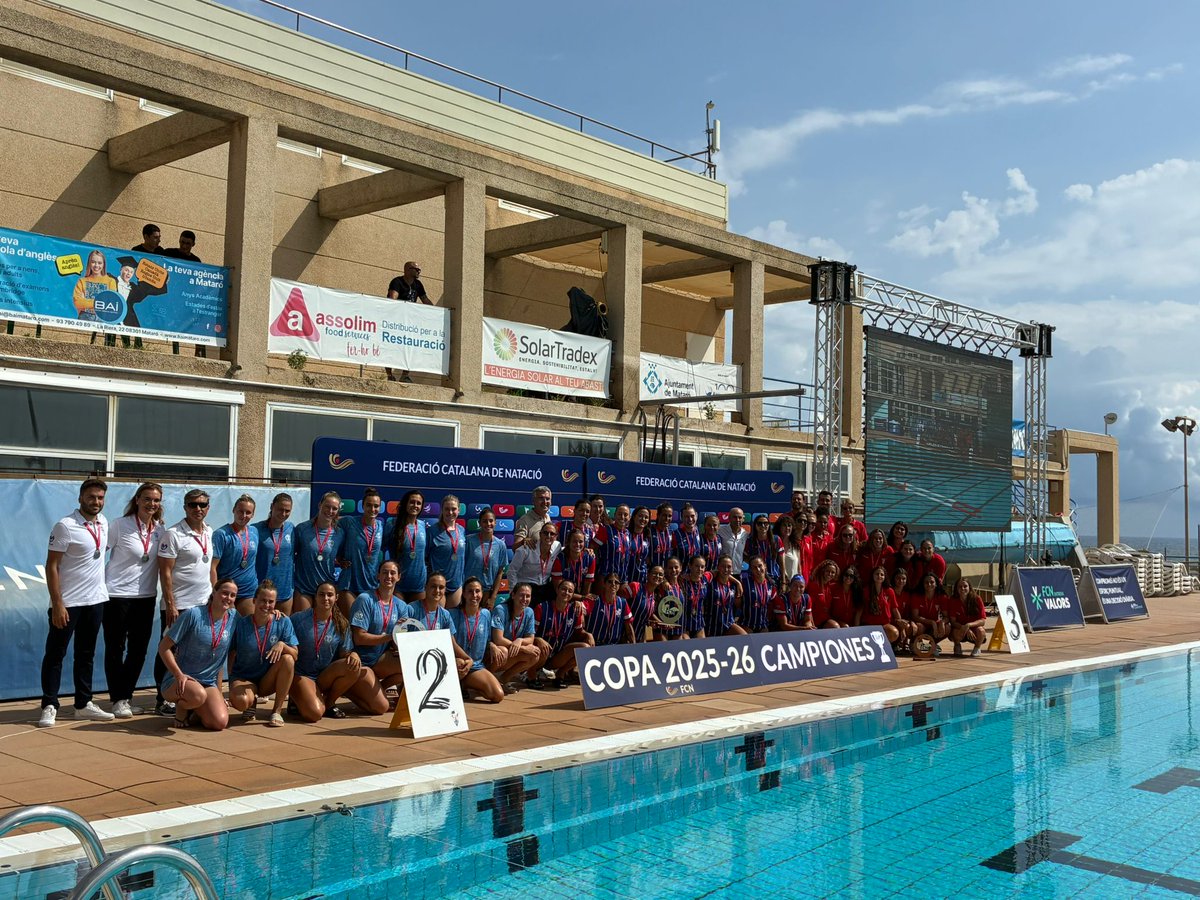 esportmataro's tweet photo. 🏆Enhorabona campiones!🏆
Felicitacions per a tot l'equip @cnmataro @daniballart 

🤍❤️💙 

@BeaDelgado20 #EsportMataró https://t.co/NVsszLJssr