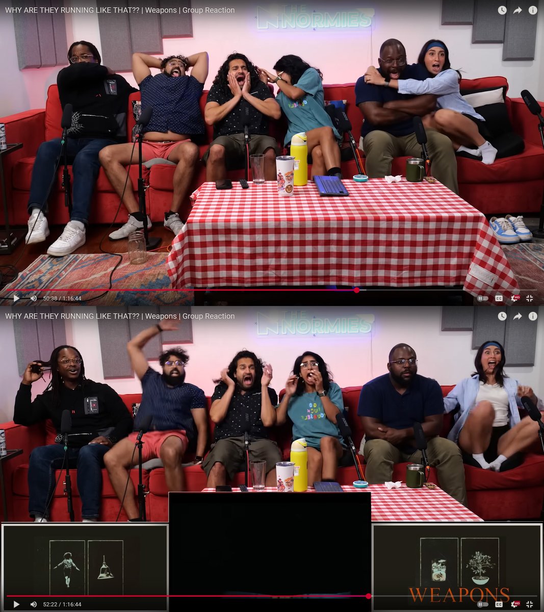 I watched "Weapons" (2025) tonight and then immediately watched The Normies' reaction to it and they did not disappoint. 😂😂😂 #Weapons #Weapons2025 #TheNormies <a href="/The_Normies/">The Normies</a>