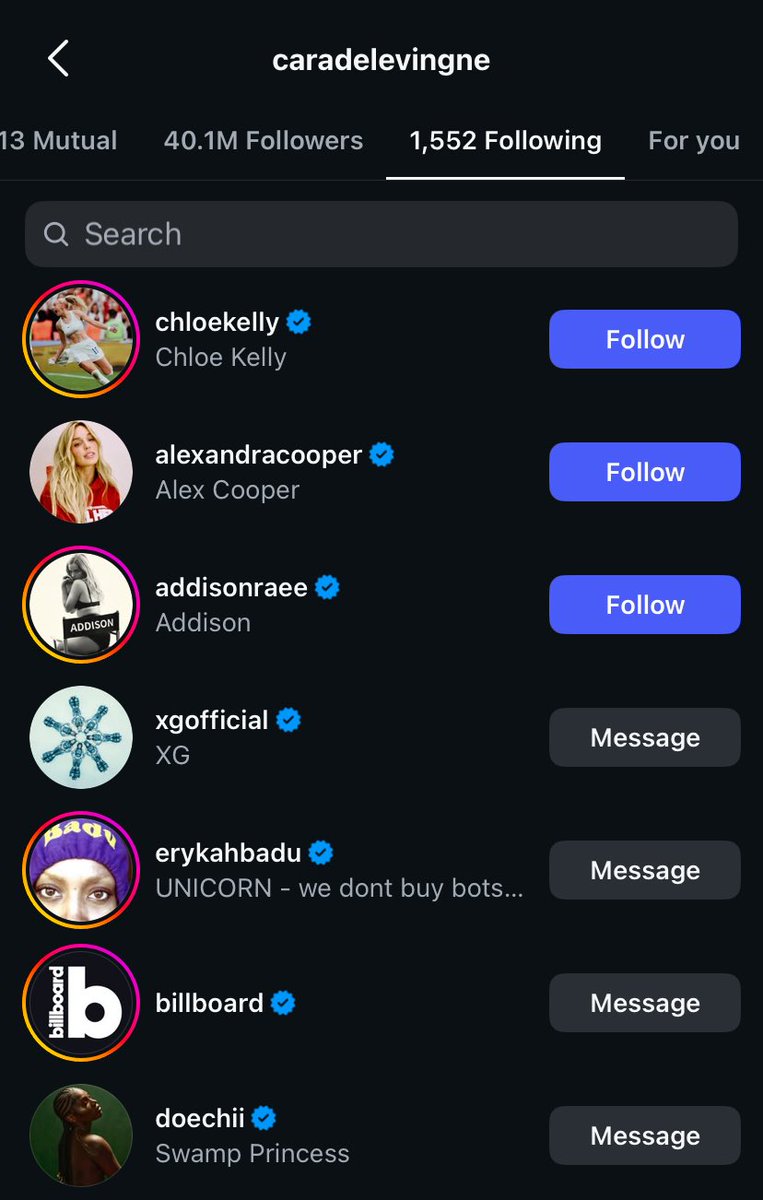 XG_UPDATES's tweet photo. 💗 | The actress and model Cara Delevingne follows XG on Instagram.
#XG #XGUpdates
@XGOfficial_ #ALPHAZ https://t.co/LNJ2AgSGkh