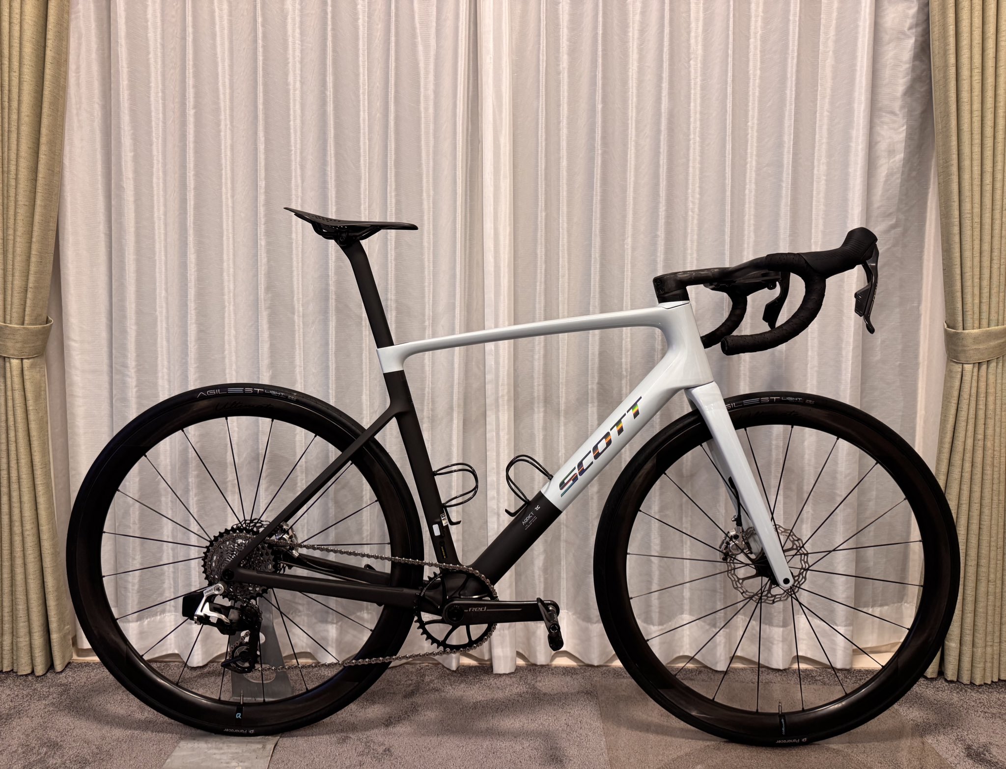 Scott addict rc フロントフォーク SCOTT ADDICT RC フロントフォーク グリーンパープル - メルカリ