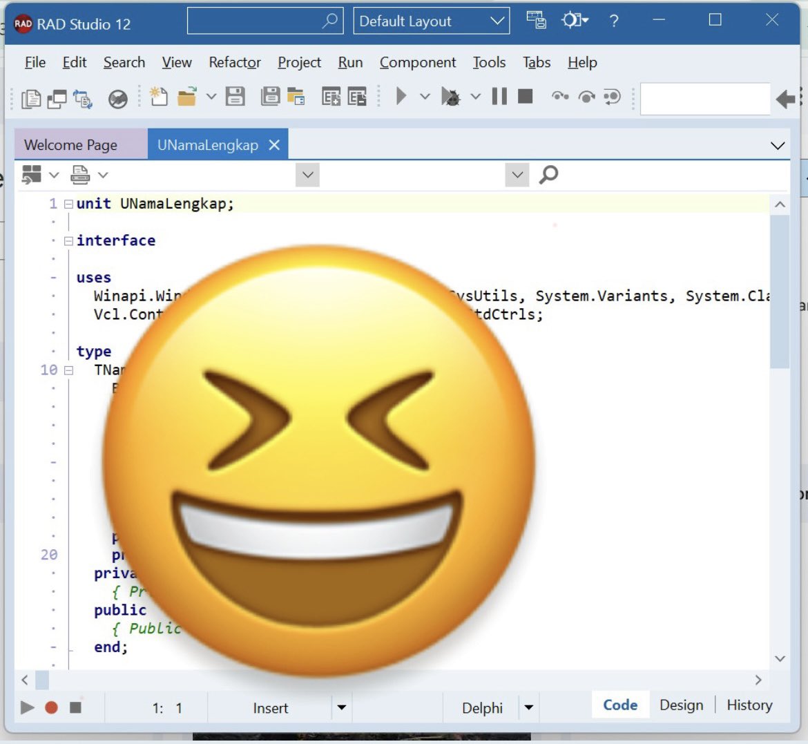 GO_JOKIII's tweet image. DONEE Membuat program dengan DELPHI  !!, Buat kalian yang mau tugas nya selesaii bisa cek WA di bio yaawww!!! #jokitugas  #jokicoding #Jokiskripsi #zonaba #zonauangᅠᅠ