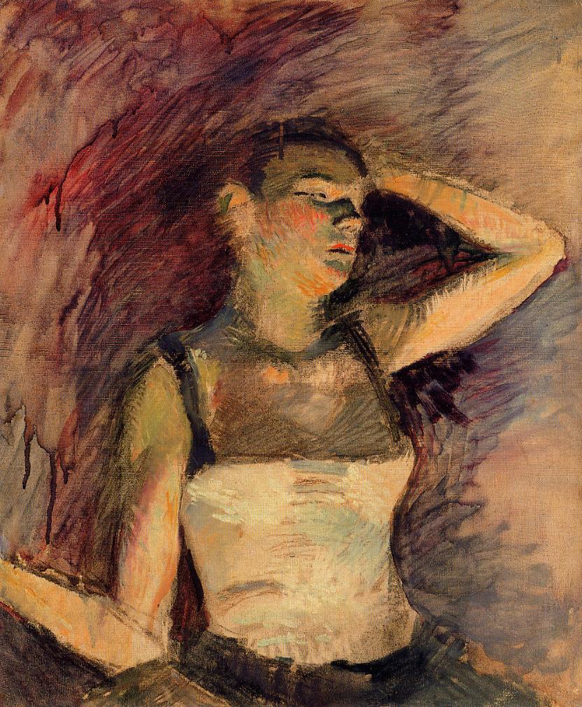 Study of a Dancer #artbots #lautrec