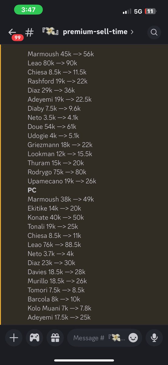 Squad battle rewards flips.
29/29 profits🥶🥶
#EAFC26 #trading #flips