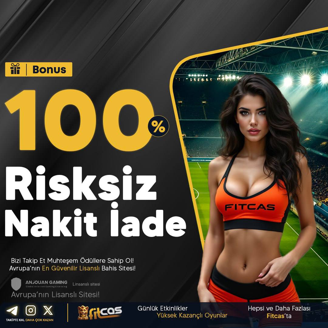 🏀  %100 RİSKSİZ NAKİT İADE 👟

💵 DENEMEYE DEĞER 💵 YA KAZAN 💰YA İADE AL 💸

🏀 Bahis yap, kazan ya da kaybetsen de telafisi bizden! 🏀
⚽️ Haftada 1 kez, 2000₺'ye kadar iade fırsatını kaçırma! ⚽️

💥 Güncel Giriş:cutt.ly/fitcasosyal