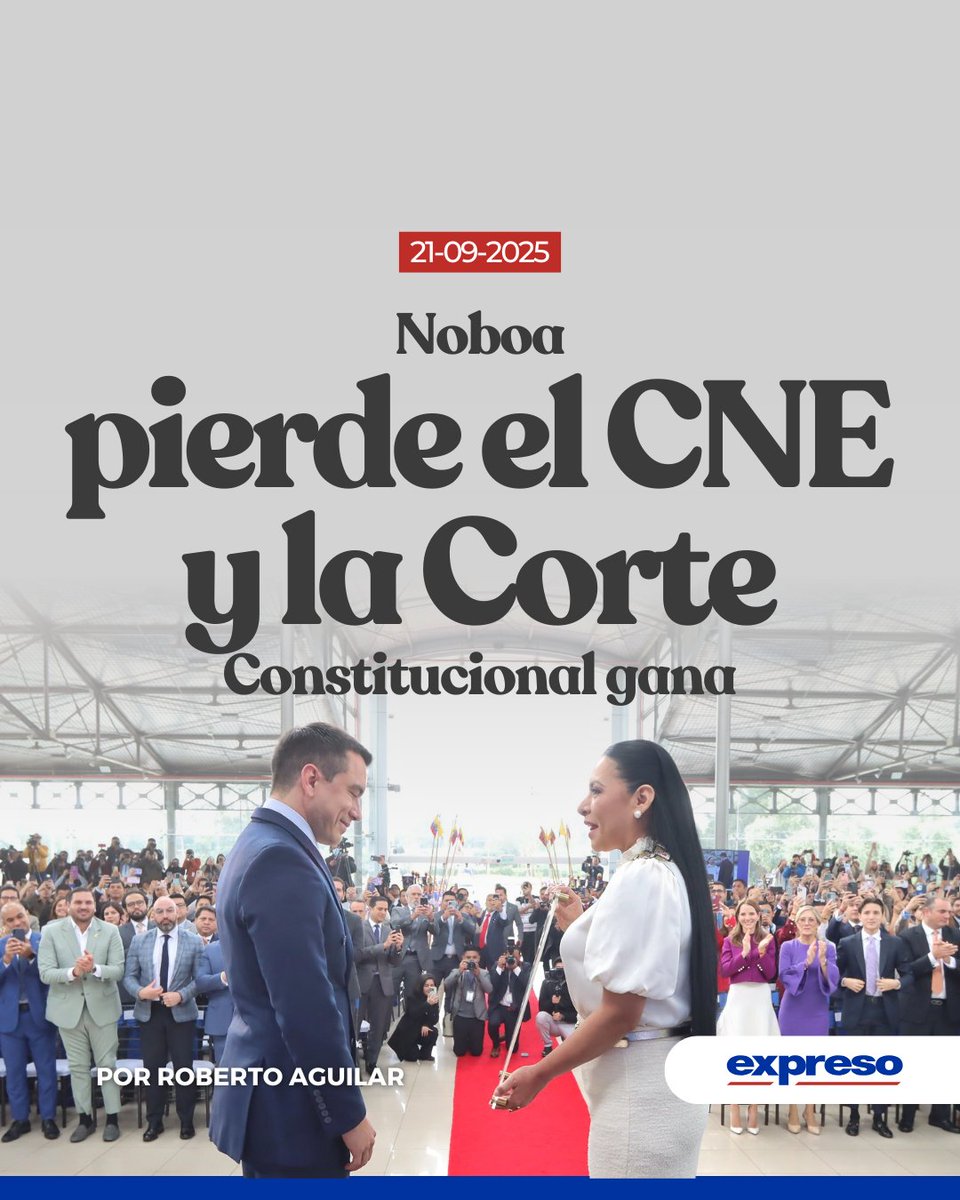 Expresoec's tweet image. #ANÁLISIS | Por primera vez, el CNE da la espalda al Ejecutivo. Un síntoma de debilidad política en vísperas del paro nacional.

Por Roberto Aguilar 👉 bit.ly/3KfoGEw