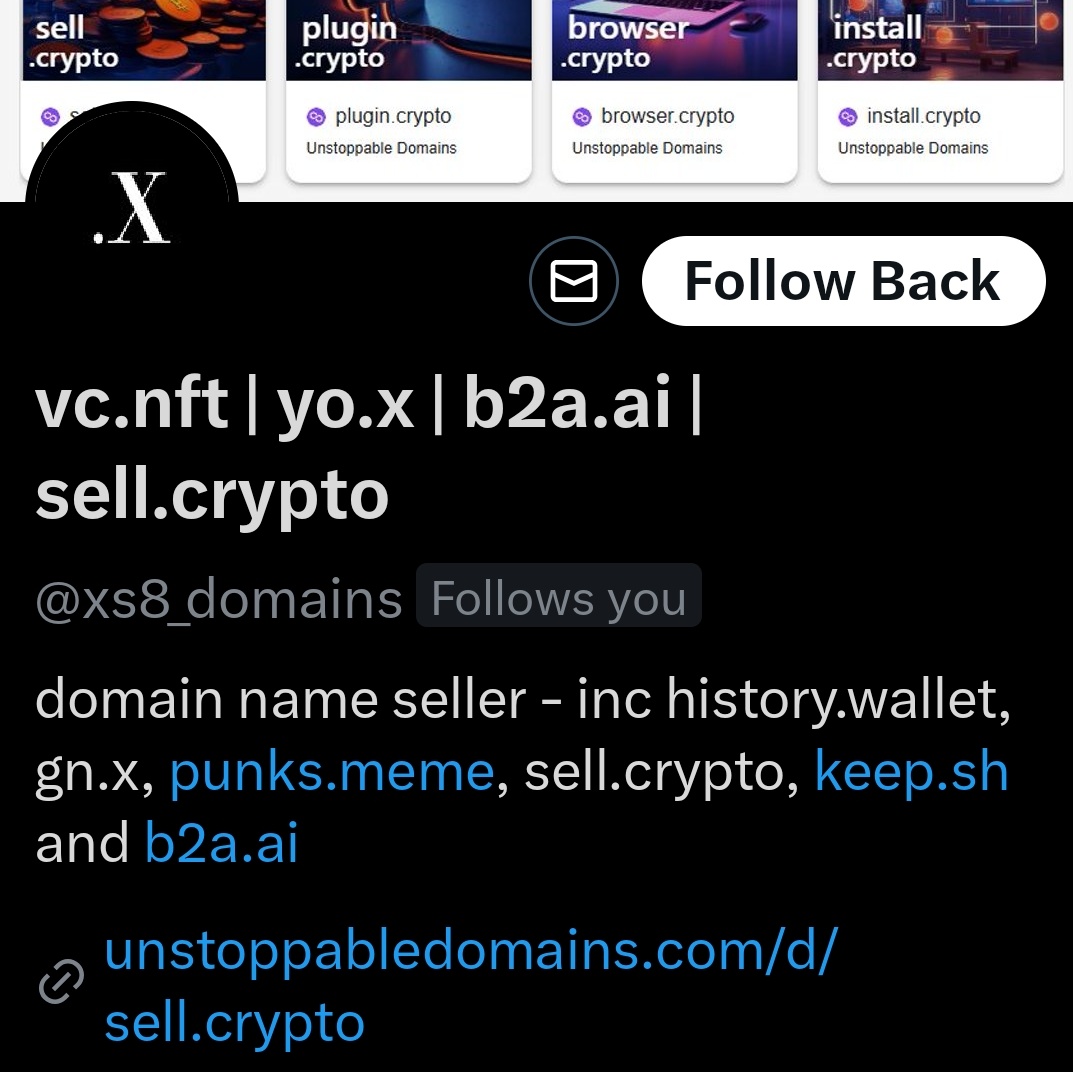 135dotx's tweet image. Dear @UnstoppableWeb #UDfam – I&apos;m 135.mooncat &amp;amp; I&apos;ll be your &quot;domain consultant&quot; this evening...  ✈️

I&apos;d like to point-out #gRaMmaR &amp;amp; #pUnCtUaTiOn.
Seemingly useless changes can make a dramatic difference in how your domains read.  🤯

Many ways to showcase!!  @matthewegould