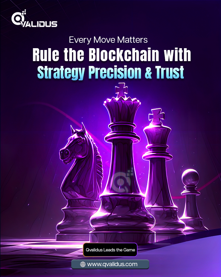 Qvalidus1's tweet photo. 👑 Blockchain isn’t just a game  it’s a battlefield.

With Strategy. Precision. Trust. every move takes you closer to victory.

🌐 Discover the power of growth: https://t.co/pTLQQSR51P

#Qvalidus #BlockchainStrategy #CryptoLeadership #DigitalTrust #GrowthMindset https://t.co/E9VEXLVbnm