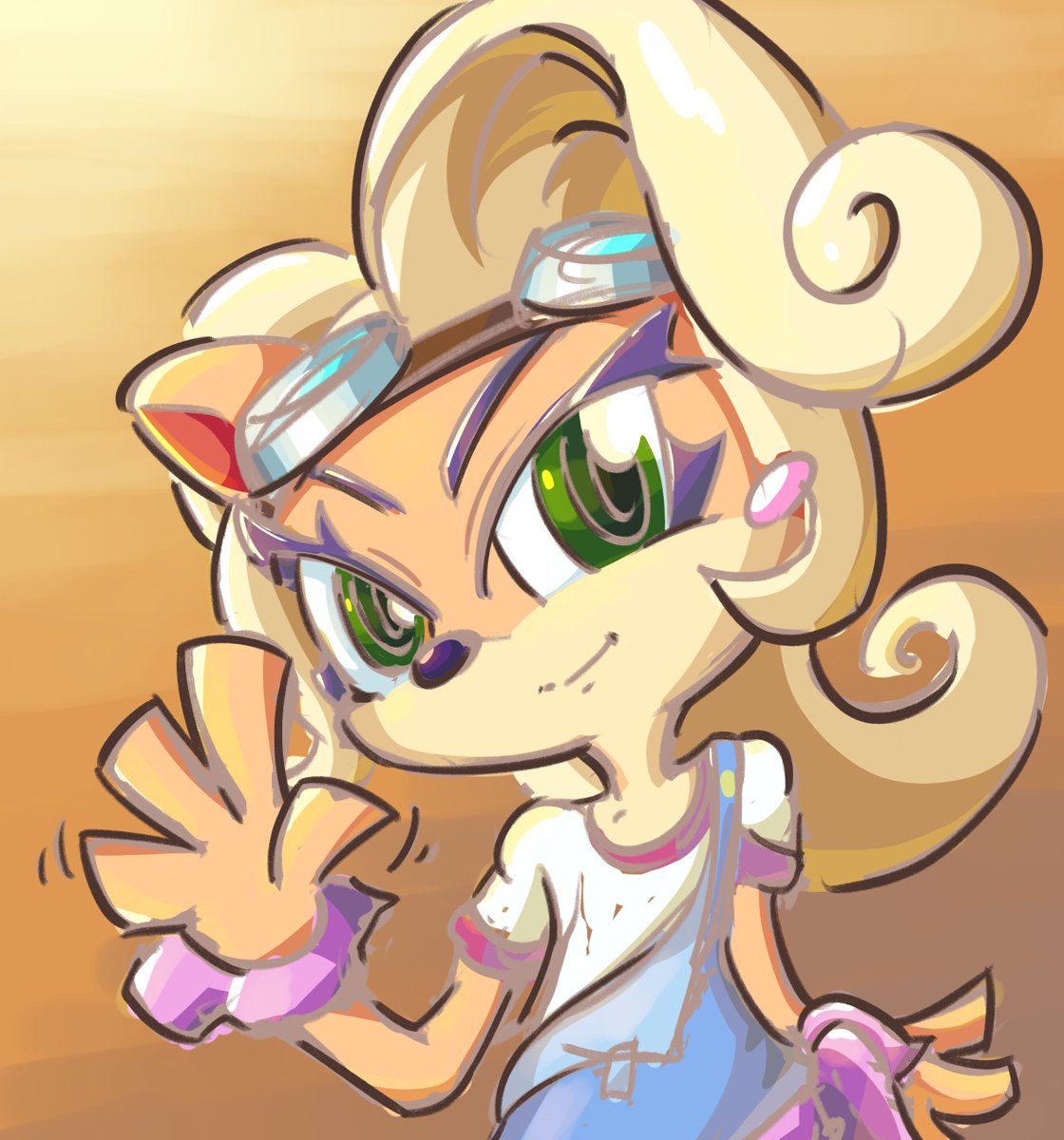 See you tomorrow🌇
#CrashBandicoot 
#CocoBandicoot 
#CrashBandicootFanart