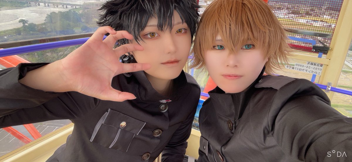 ylwqu's tweet image. 影浦さんと❕🎡
撮影からアフターのお好み焼きまでずっと楽しかったです~😚

 #こすみら