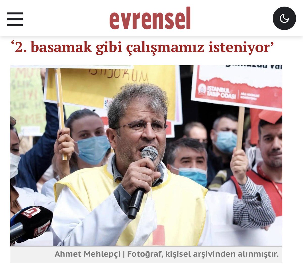 Birlik ve Dayanışma Sendikası (@dayanismasen) on Twitter photo Birlik ve Dayanışma Sendikası Genel Başkanı <a href="/DrMehlepci/">Dr Ahmet Mehlepçi</a> , REDES’in sınırları aştığını, hasta mahremiyetini ihlal ettiğini ve aile hekimlerine yönelik sistematik baskı yarattığını söyledi. Mehlepçi, uygulamanın aile hekimliğinin temel işlevlerini görmezden geldiğini ve hekimleri Birlik ve Dayanışma Sendikası Genel Başkanı <a href="/DrMehlepci/">Dr Ahmet Mehlepçi</a> , REDES’in sınırları aştığını, hasta mahremiyetini ihlal ettiğini ve aile hekimlerine yönelik sistematik baskı yarattığını söyledi. Mehlepçi, uygulamanın aile hekimliğinin temel işlevlerini görmezden geldiğini ve hekimleri