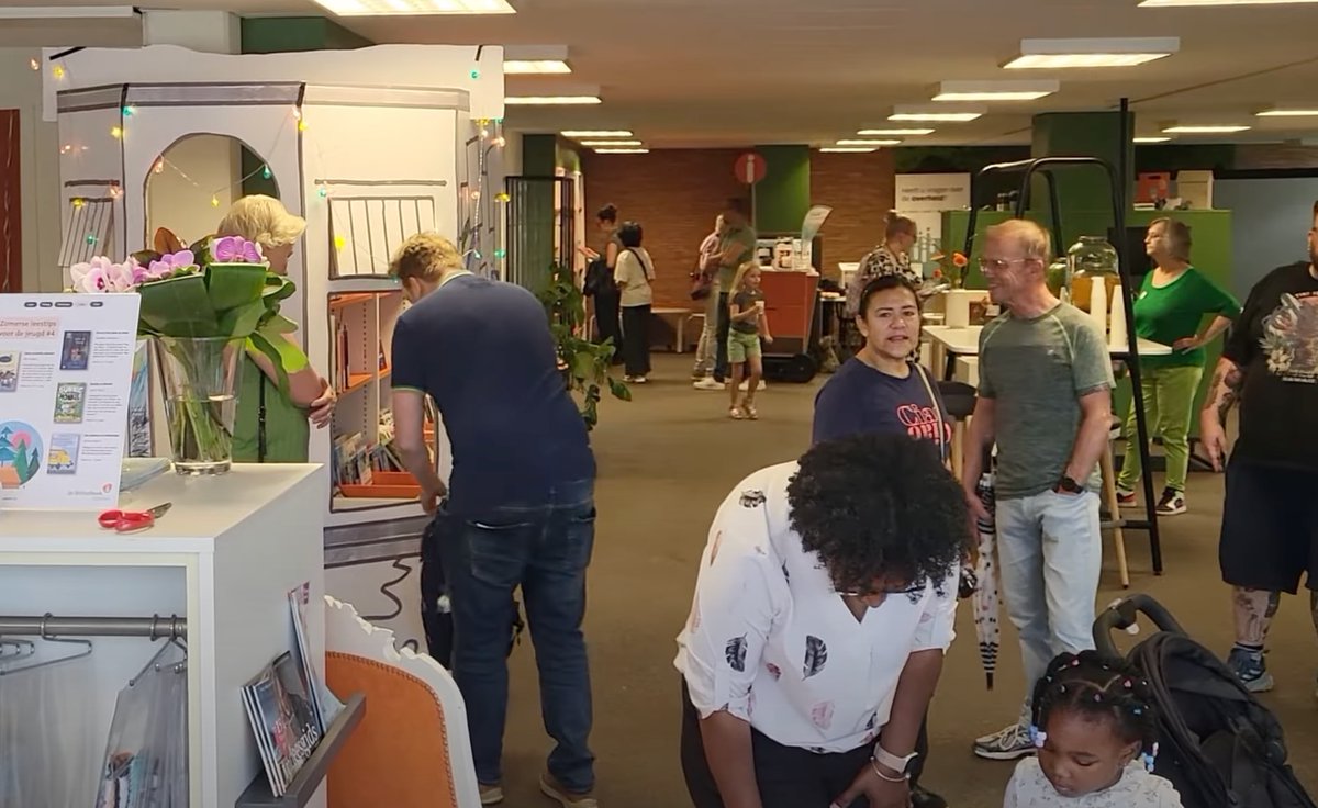Noord heeft weer een bibliotheek - feestelijke opening schiedam24.nl/artikel/noord-…