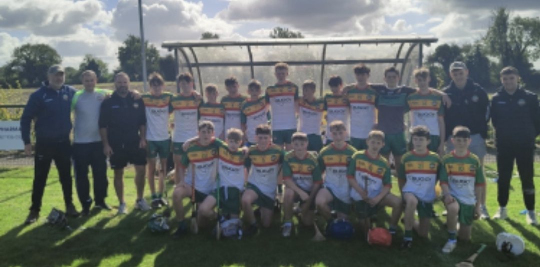 Congratulations to our U14 coaches and players. A great victory today. County final to come. Best of luck to our U14 girls football team in their shield today.  ❤️  💛 💚