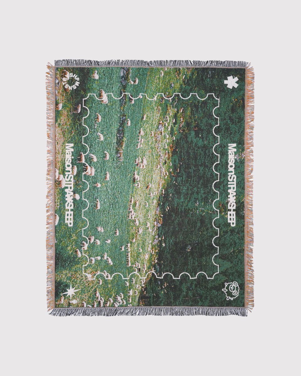 【新品・未使用】MAISONSTRAYSHEEP STRAYSHEEP RUG STRAYSHEEP RUG