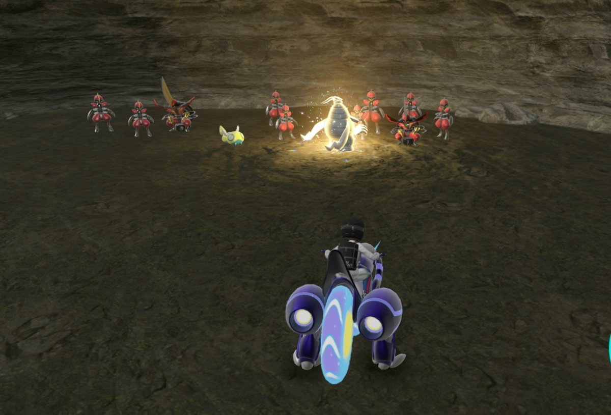 trainerSkulb00d's tweet image. WHAT IS HAPPENING?! 🤯 Just found a Teralized Dusclops chilling with TWO Kingambit and a bunch of Bisharp in a cave in Pokémon Violet! This is peak Paldea exploration. Absolutely insane! #PokemonViolet #TeraRaid #PokemonLegends #Gaming