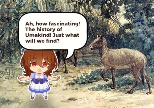 🧵Short thread of ancient horses ! 

Mini Tachyon will be your guide 🙂‍↕️